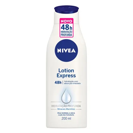 Hidratante Corporal Nivea Lotion Express 48h Hidratação Profunda 200ml – miniatura 1