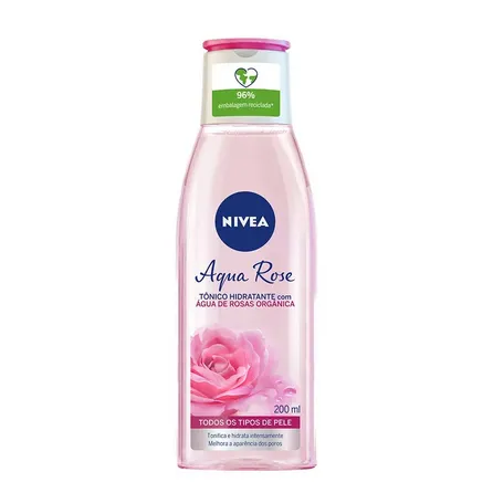 Tônico Hidratante Nivea Aqua Rose 200ml – miniatura 1