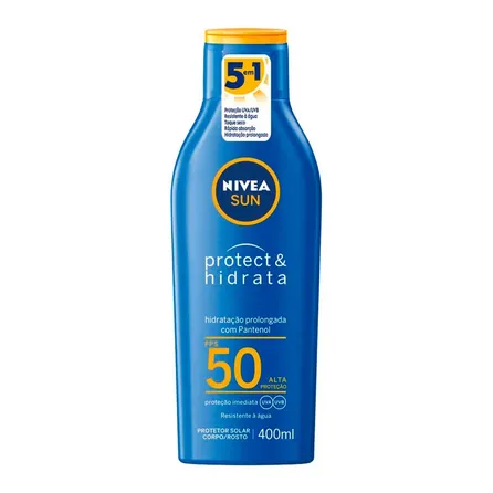 Protetor Solar Nivea Protect & Hidrata FPS50 400ml – miniatura 1