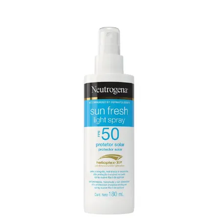 Protetor Solar Neutrogena Sun Fresh Light Spray FPS50 180ml – miniatura 1