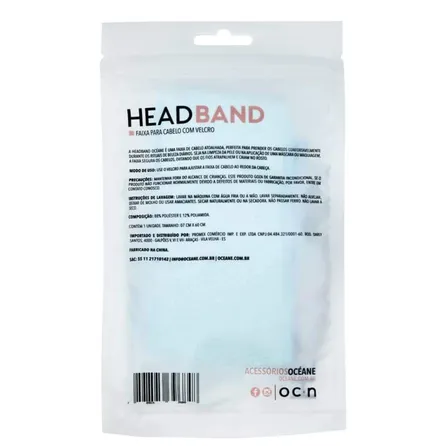 Faixa para Cabelo Océane Headband Acqua – miniatura 4