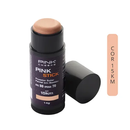 Protetor Solar Pink Cheecks Pink Stick FPS90 FPUVA70 14g – miniatura 3