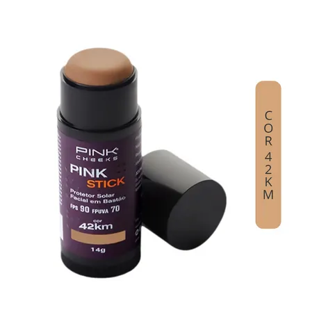 Protetor Solar Pink Cheecks Pink Stick FPS90 FPUVA70 14g – miniatura 4