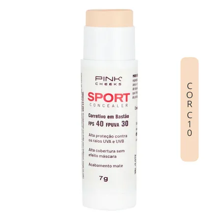 Corretivo em Bastão Pink Cheeks by Bia Neres FPS40 Sport 7g – miniatura 2