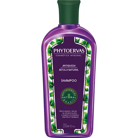 Shampoo Phytoervas Antiqueda Bétula Natural 250ml – miniatura 1