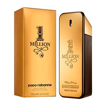 Perfume Masculino Paco Rabanne 1 Million Eau de Toilette 100ml – miniatura 2