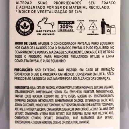 Condicionador Physalis Equilíbrio 300ml – miniatura 4