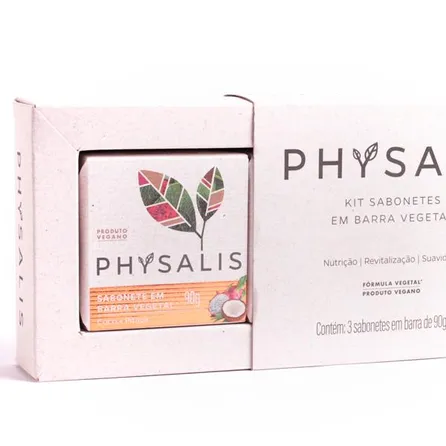 Kit Sabonete em Barra Physalis Puro Cuidado 3 Un – miniatura 3