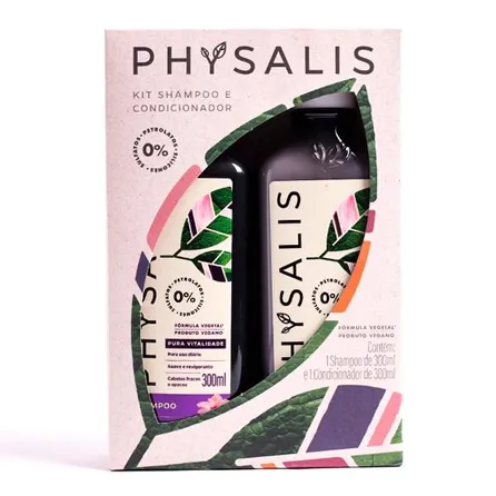 Kit Shampoo + Condicionador Physalis Pura Vitalidade – miniatura 1