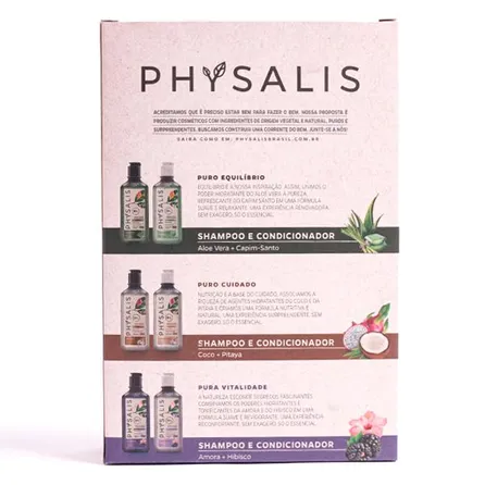 Kit Shampoo + Condicionador Physalis Pura Vitalidade – miniatura 3
