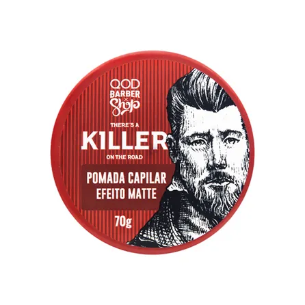 Pomada Capilar QOD Barber Shop Killer Efeito Matte 70g – miniatura 2
