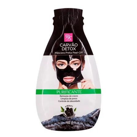 Máscara Preta Peel Off Ruby Kisses Carvão Detox  10g – miniatura 1