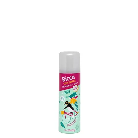 Shampoo a Seco Ricca Cuca Fresca 50ml – miniatura 1