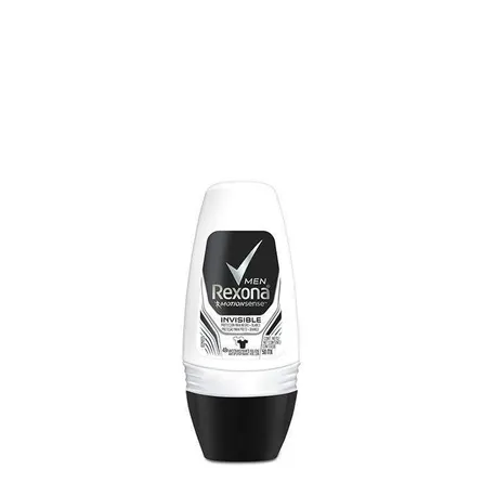 Desodorante Roll On Rexona Invisible Men 50ml – miniatura 1