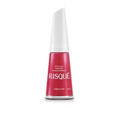 Esmalte Cremoso Risqué Chóque Pink 8ml – miniatura 1