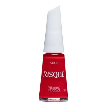 Esmalte Cremoso Risqué Vermelho Felicidade 8ml – miniatura 1