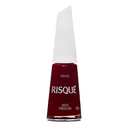 Esmalte Cremoso Risqué Vermelho Doce Orgulho 8ml – miniatura 1