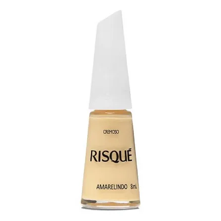 Esmalte Cremoso Risqué Amarelo Amarelindo 8ml – miniatura 1