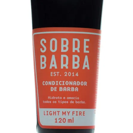 Condicionador de Barba Sobrebarba Light My Fire 120ml – miniatura 3