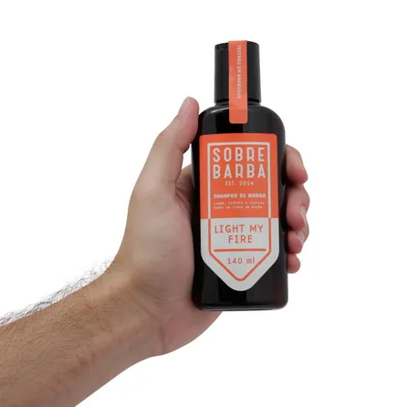 Shampoo de Barba Sobrebarba Light My Fire 140ml – miniatura 4