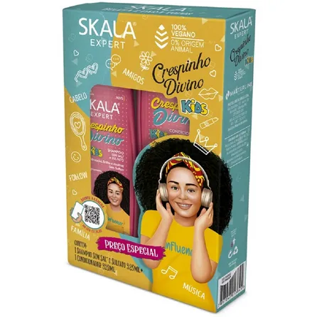 Kit Shampoo + Condicionador Skala Expert Crespinho Divino 325ml – miniatura 1