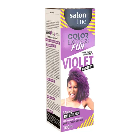 Tonalizante Salon Line Color Express Fun Violet Fantasy 100ml – miniatura 1