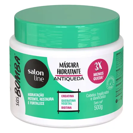 Máscara Hidratante Salon Line SOS Bomba Antiqueda 500g – miniatura 1