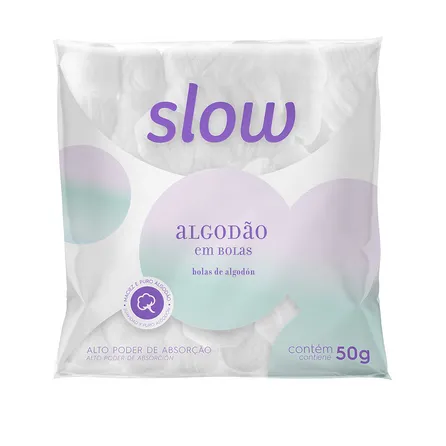 Algodão em Bolas Slow 50g – miniatura 1