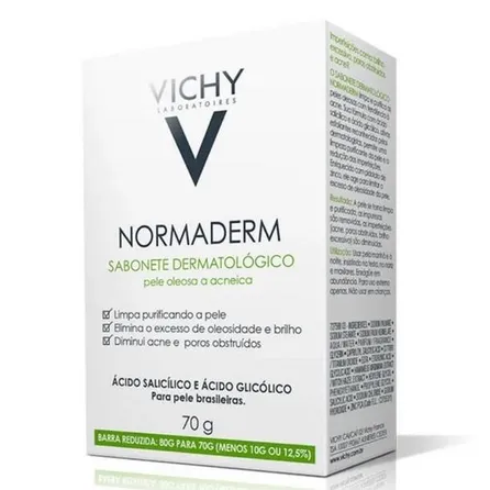 Sabonete Dermatológico Facial Vichy Normaderm 70g – miniatura 1