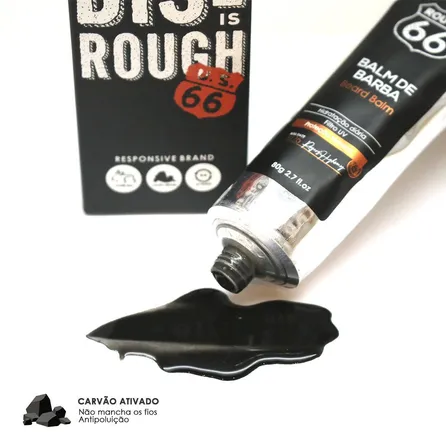Balm de Barba Viking Route 66 Carvão Ativado 80ml – miniatura 3