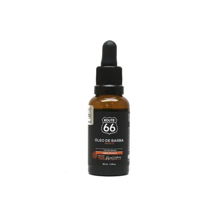 Óleo de Barba Viking Route 66 Carvão Ativado 30ml – miniatura 1
