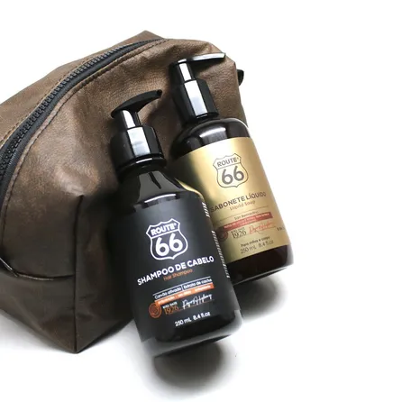 Kit Necessaire, Shampoo e Sabonete Líquido San Bernardino Viking Route 66 – miniatura 2