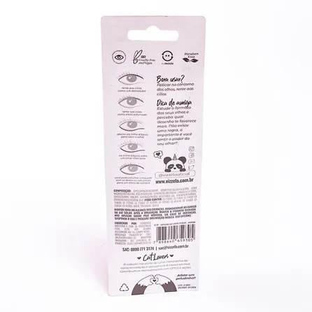 Lapiseira para Olhos Vizzela Cat Lovers Marrom 0,24g – miniatura 4