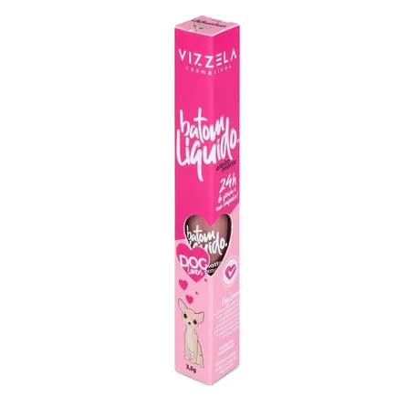 Batom Líquido Vizzela Chihuahua Cor 18 3,5g – miniatura 2