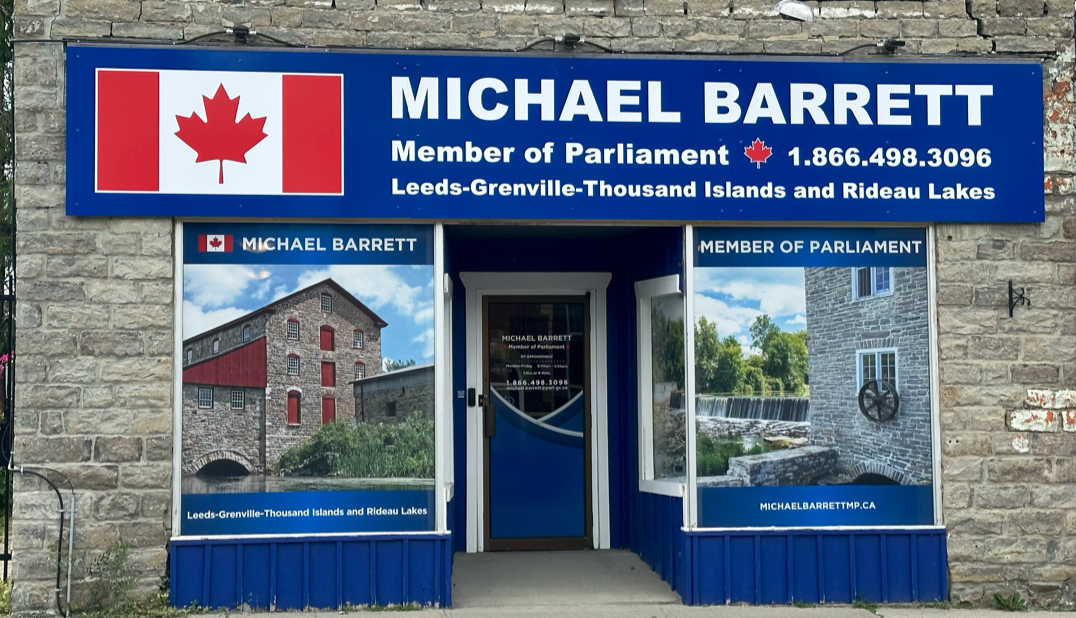 Michael Barrett - Member of Parliament logo