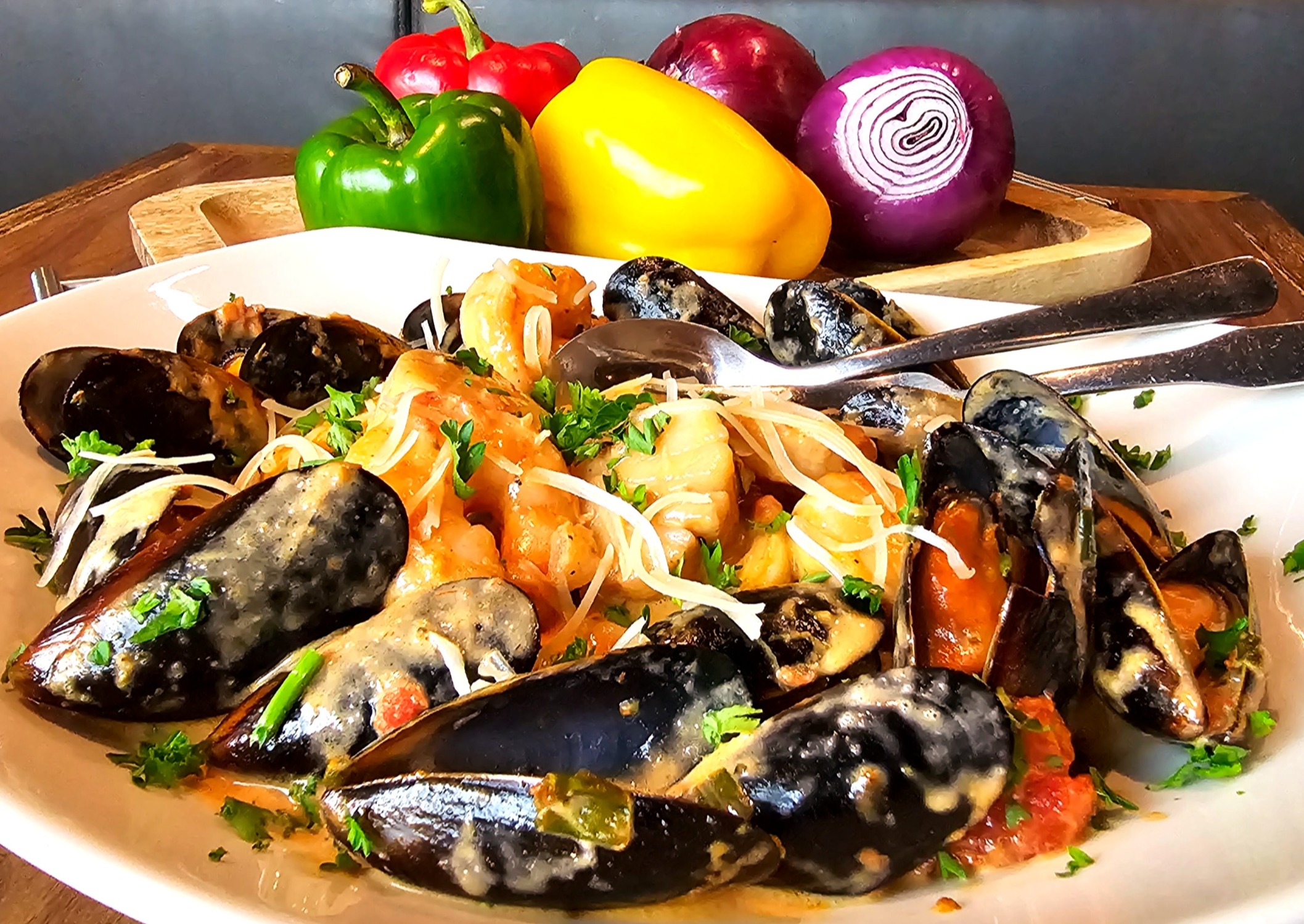 Seafood Fettuccine