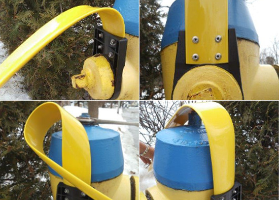 Pretzel Hydrant Marker