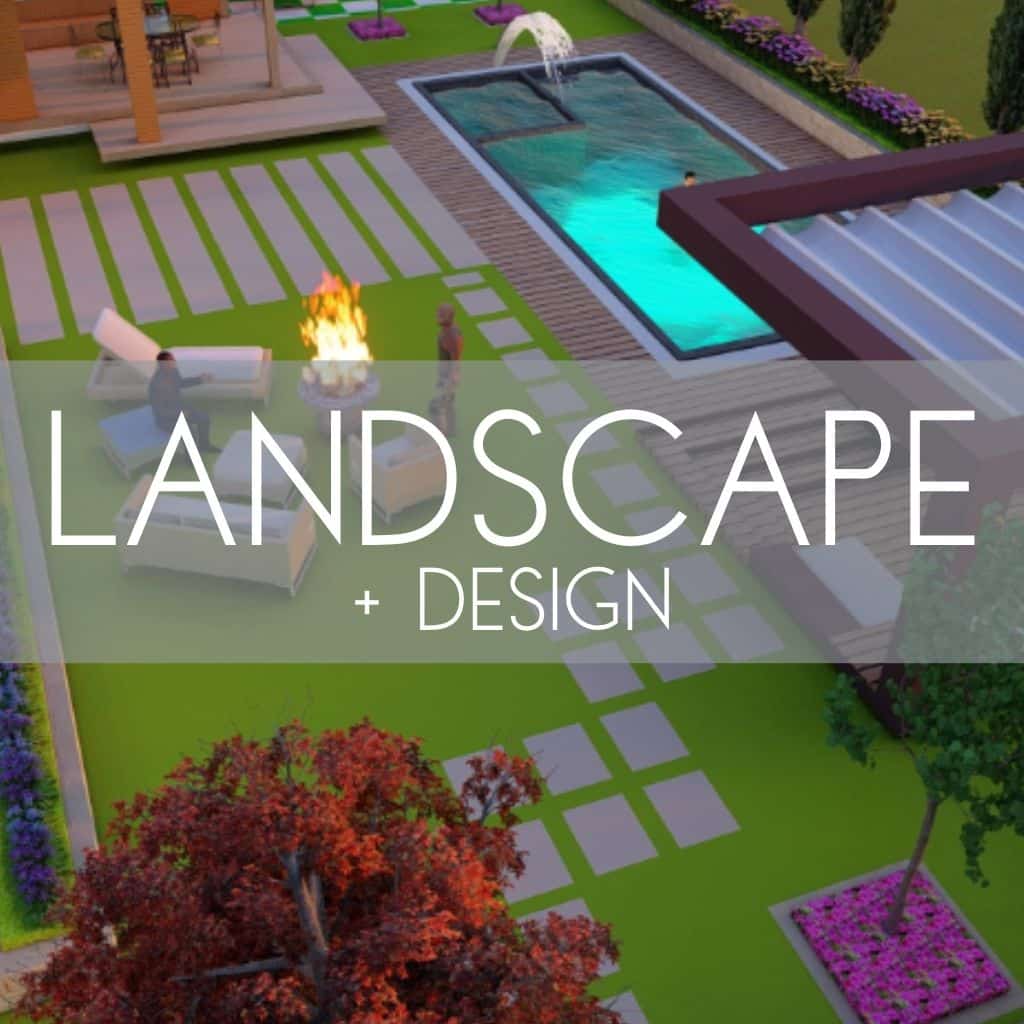Landscape, outdoor design home St. Lawrence Pools