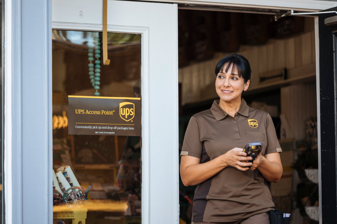 UPS Access Point location logo