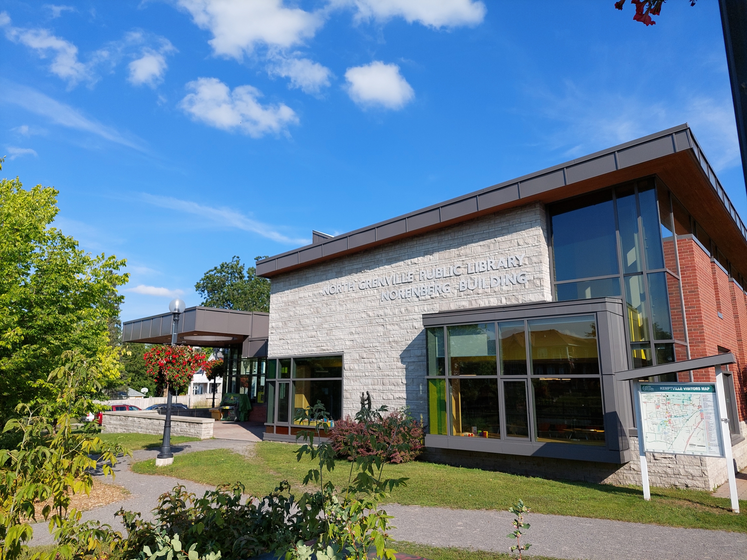A quiet reading space at North Grenville Library