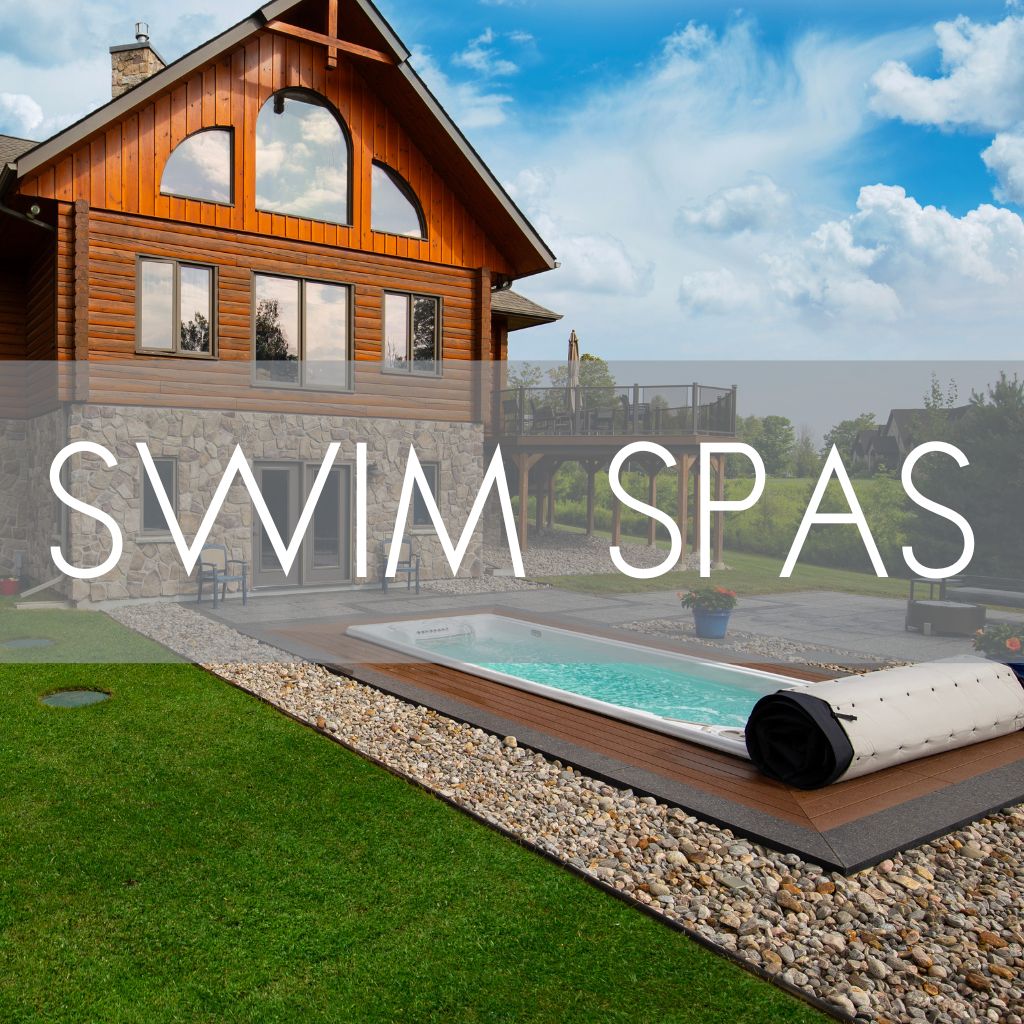 Above ground pool, swim spa, spa, St. Lawrence Pools