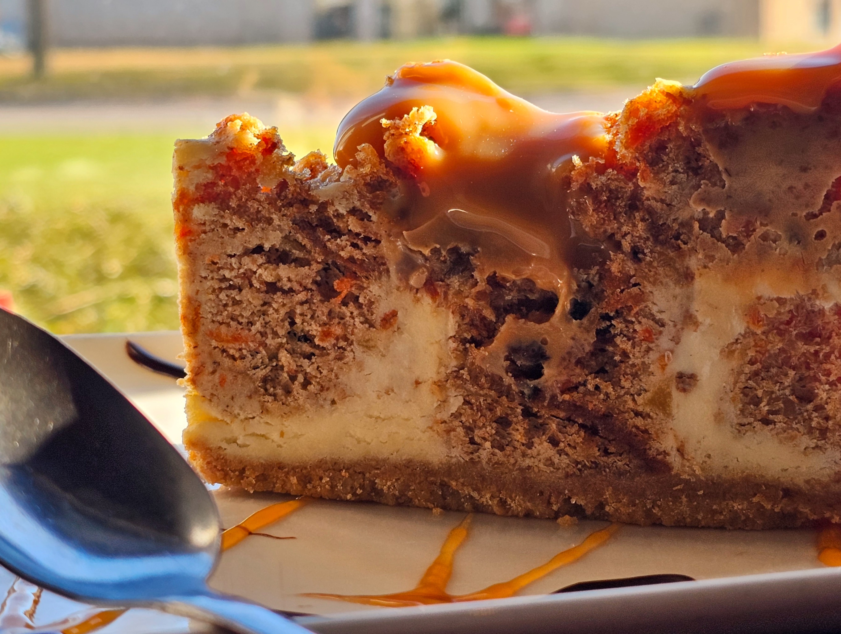 Carrot Caramel Cheesecake