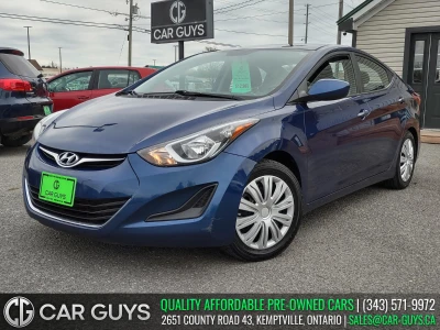 2016 Hyundai Elantra 4dr Sdn Auto GL