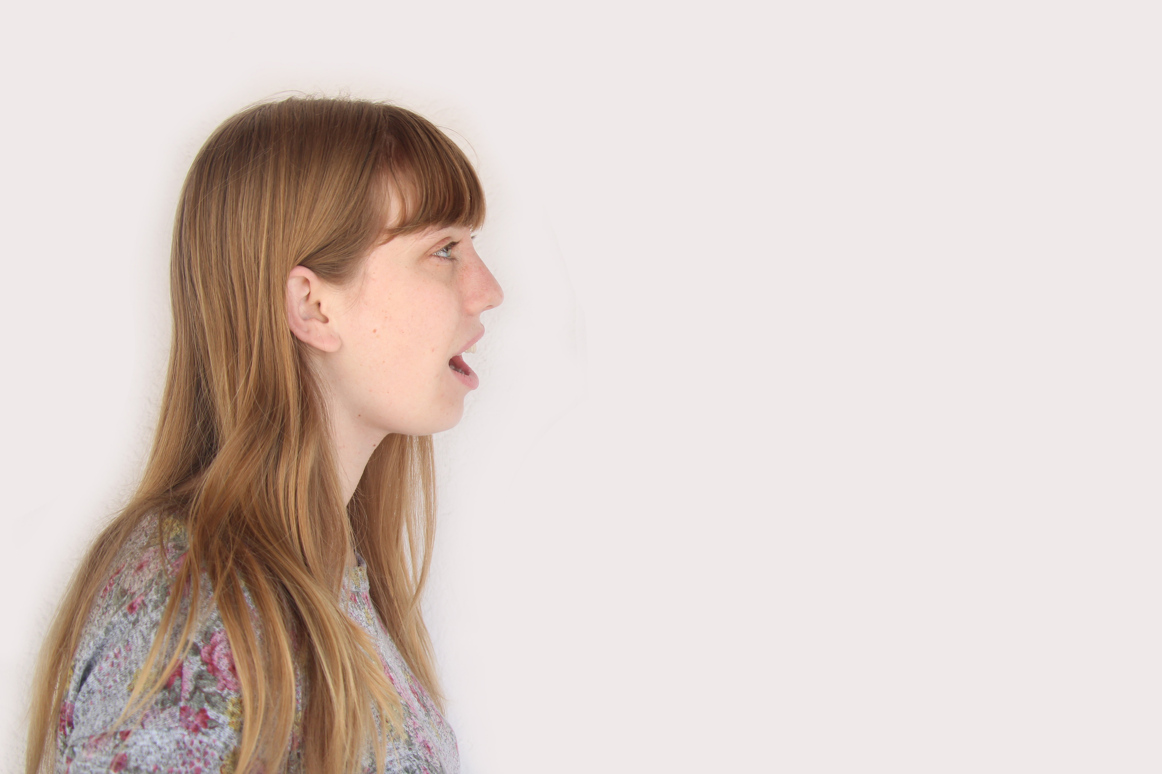 Young Woman Talking