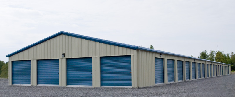 Outdoor storage units at Kemptville Mini Storage