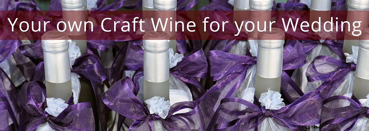 Wedding craft wine