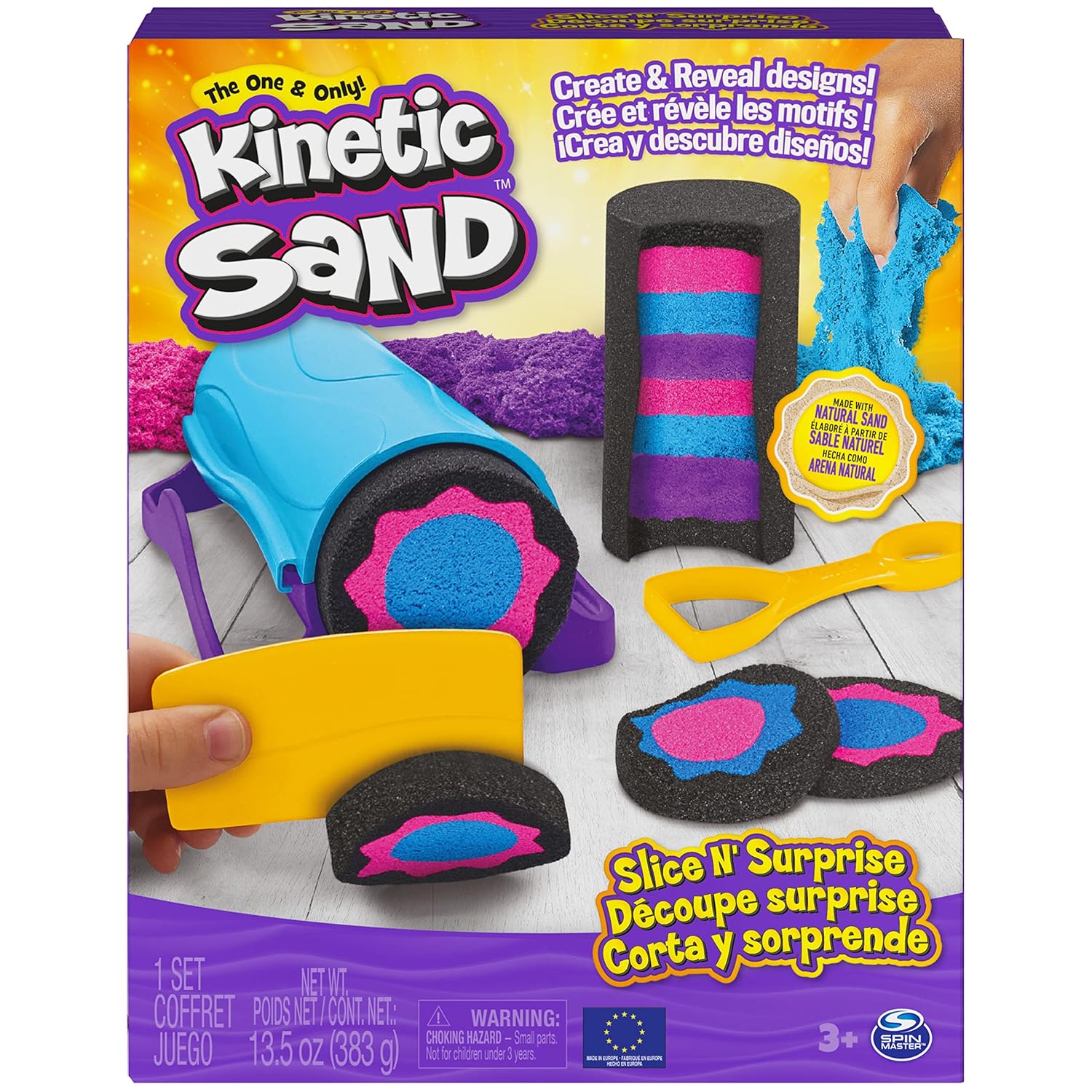 Kinetic Sand Slice N' Surprise Set