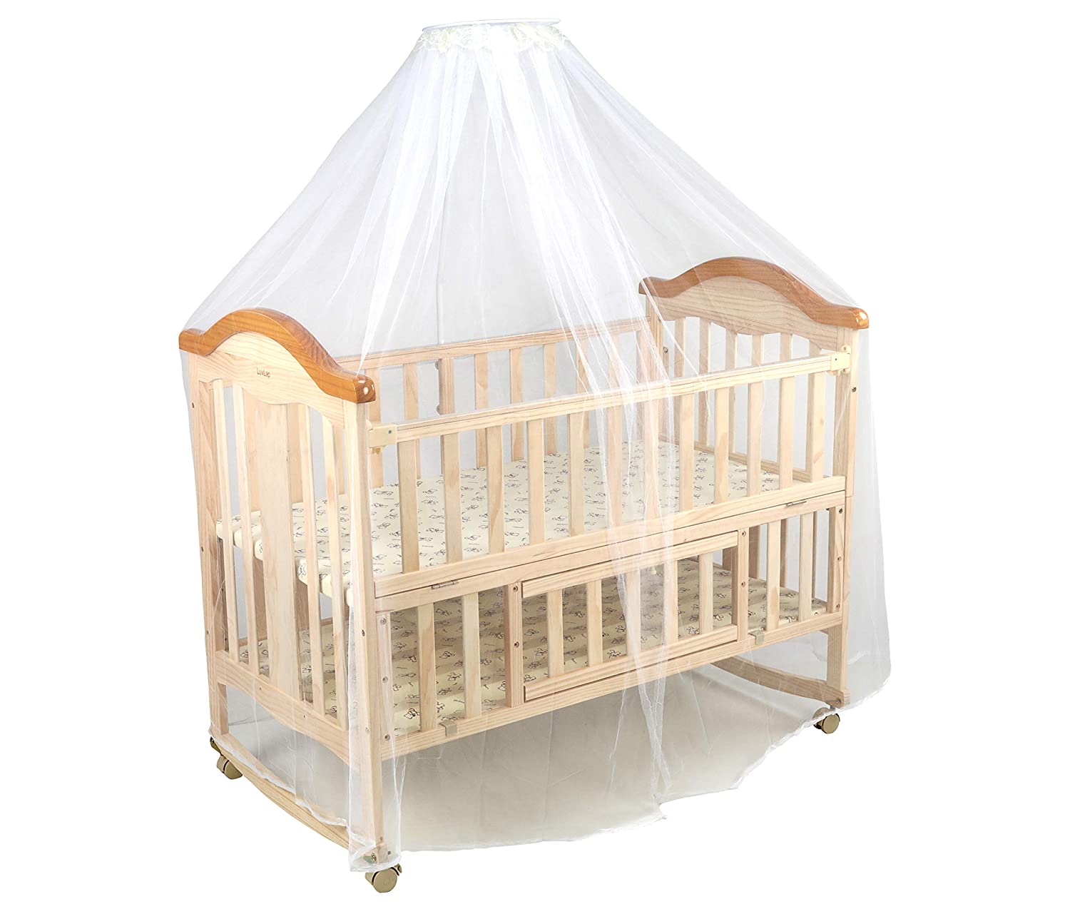 Luvlap C-70 wooden cot