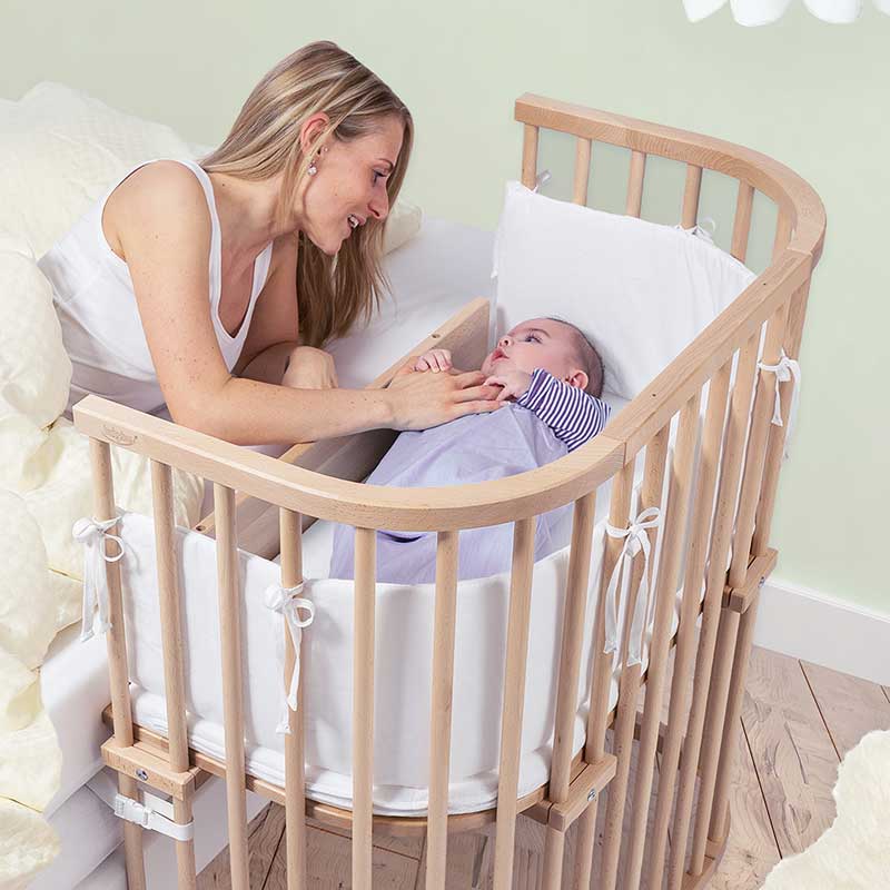 babybay® is a bedside baby crib that helps parents 