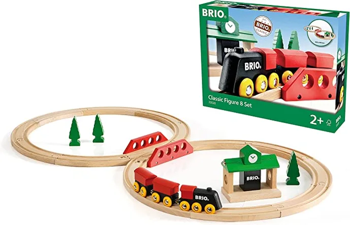 BRIO ( ブリオ ) クラシックレール 8の字セット